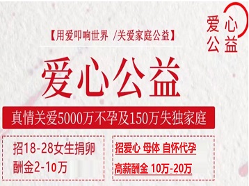 信阳市捐卵助孕生子 爱心志愿者招募